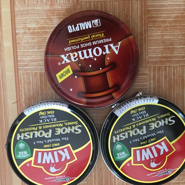 Xi đánh dầy thái màu nâu, đen, vàng , trắng 45 ml (36g)