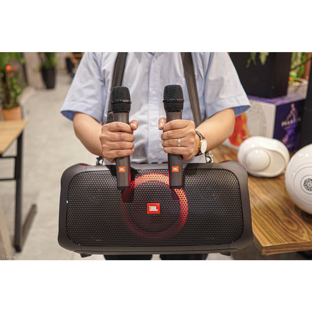 Loa Bluetooth JBL PartyBox On The Go  Bluetooth 4.2, Công Suất 100W, Pin Tích Hợp Sử Dụng 6 Giờ - BH 12th