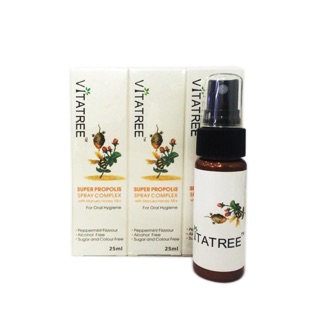 Xịt keo ong Vitatree trị viêm họng 25ml