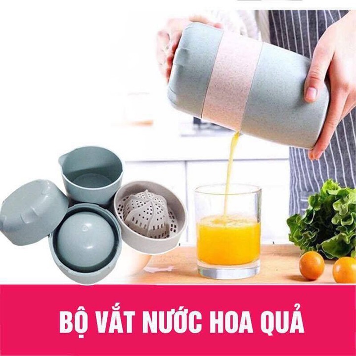 Ca Vắt Cam, Dụng Cụ Xay Cháo, Bình Ép Nước Hoa Quả Làm Bằng Nhựa Lúa Mạch