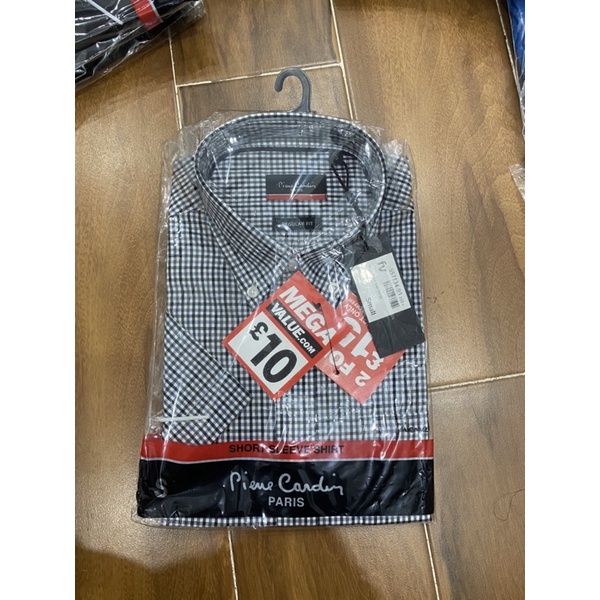 Áo sơmi nam ngắn tay Pierre cardin