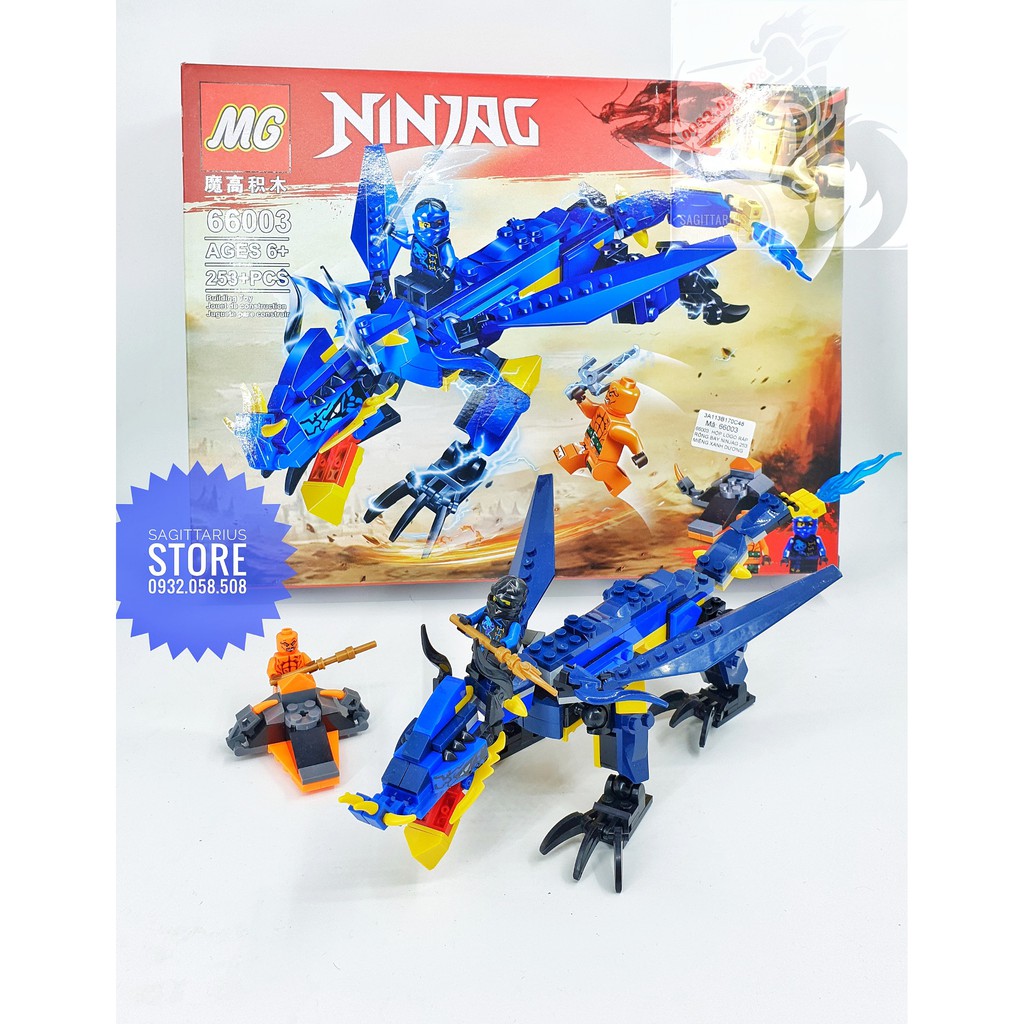 Lego MG Lắp Ráp Rồng Bay NinjaG 66003