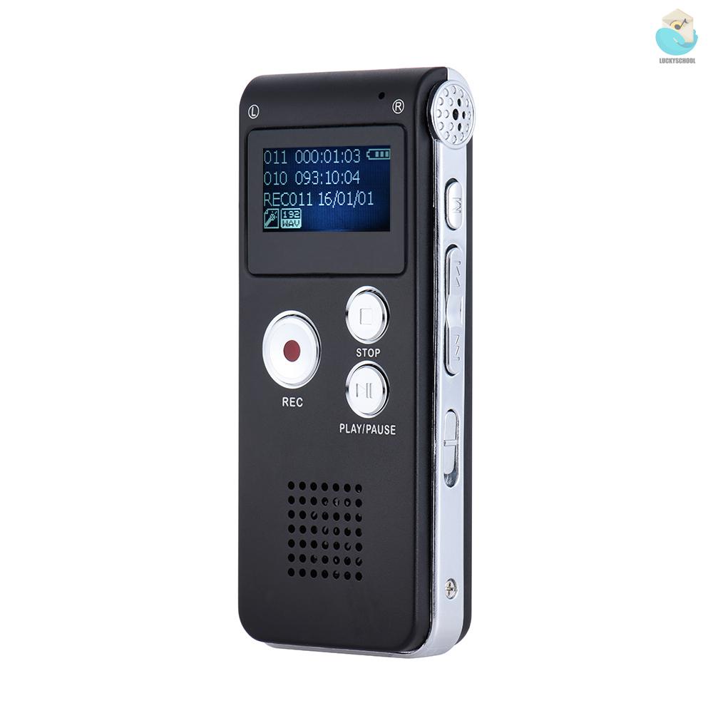 Máy Ghi Âm Kỹ Thuật Số Thông Minh 8gb Mp3