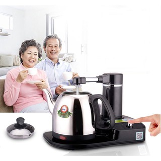 Bộ ấm đun và tự động bơm nước pha trà tại