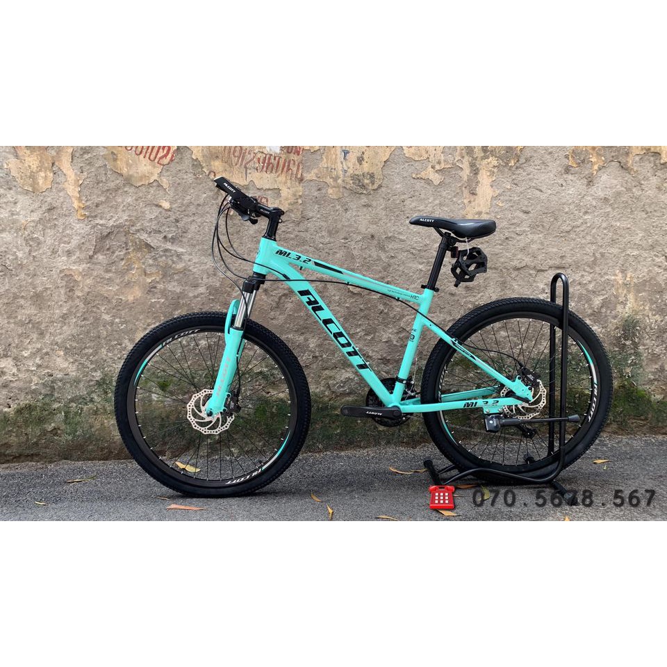 Xe đạp Alcott ML 3.2 Phanh Dầu Giá Rẻ 3 Màu Trắng, Cam, Xanh Mint