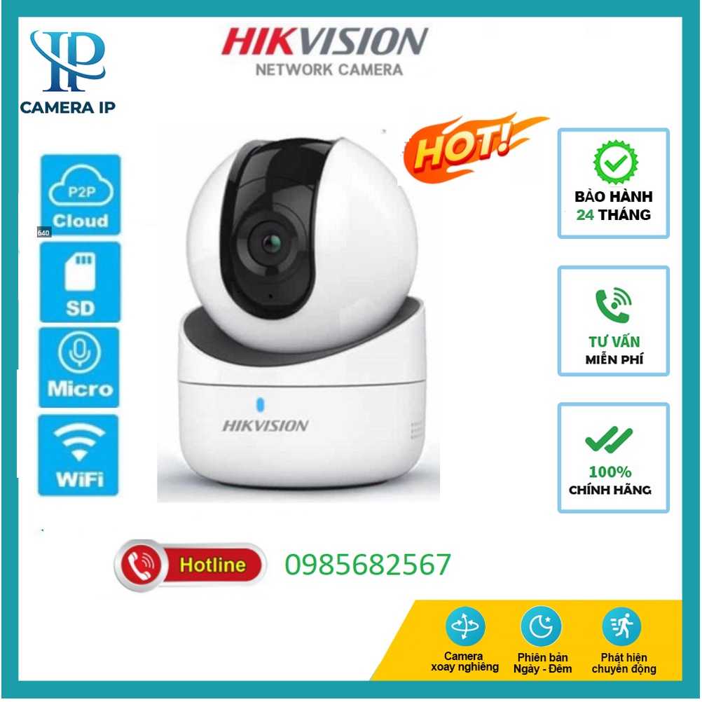 Camera IP 2M WIFI HIKVISION Q1 ( Q21 ) 1080P - model DS-2CV2Q21EFD-IW C6N C6CN C1C A22EP