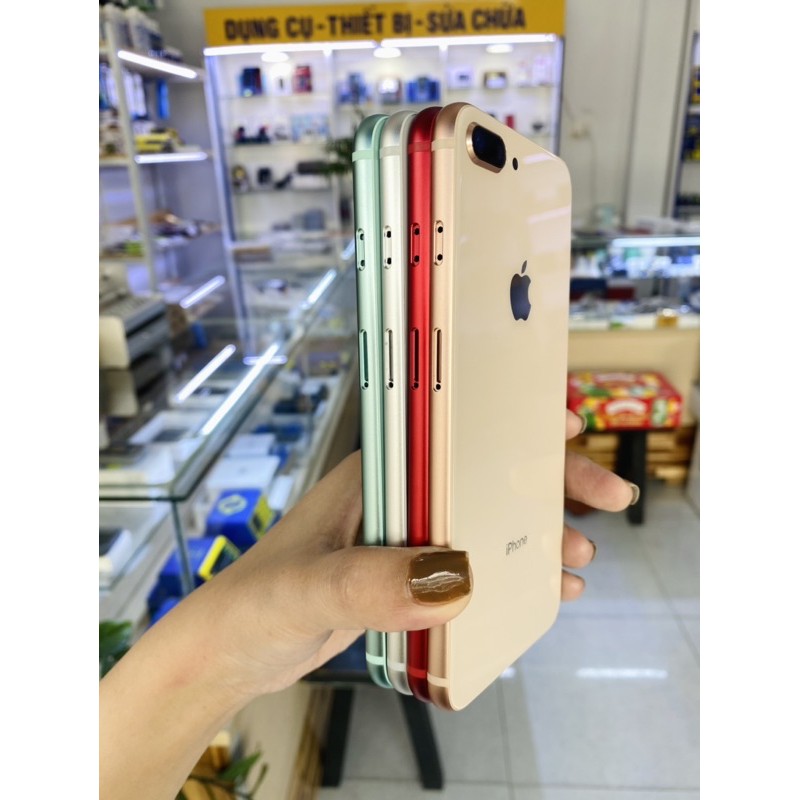 Vỏ độ iphone 7plus lên 8plus kèm nút và khay sim (1cái)