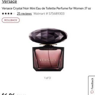 Nước hoa Versace Crystal Noir 5ml