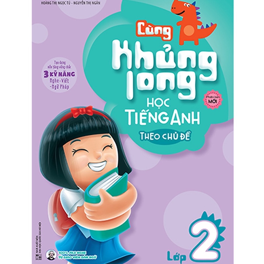 Sách - Cùng Khủng Long Học Tiếng Anh Theo Chủ Đề Lớp 2