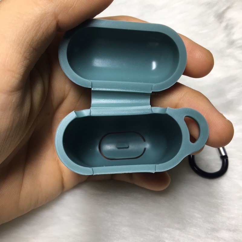 [Midnight Green]Vỏ bảo vệ(case) hộp sạc Tai nghe Airpods1/2, i27, i30, ... loại tốt, dày dặn, màu đẹp