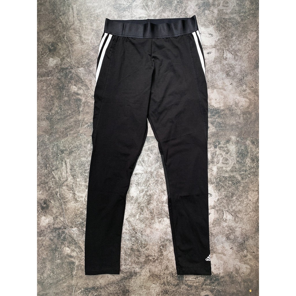 (HÀNG XUẤT XỊN)  Quần legging das 3 sọc ngắn 1769 Alphaskin Legging Made in Cambodia full tag code  SIZE S M L