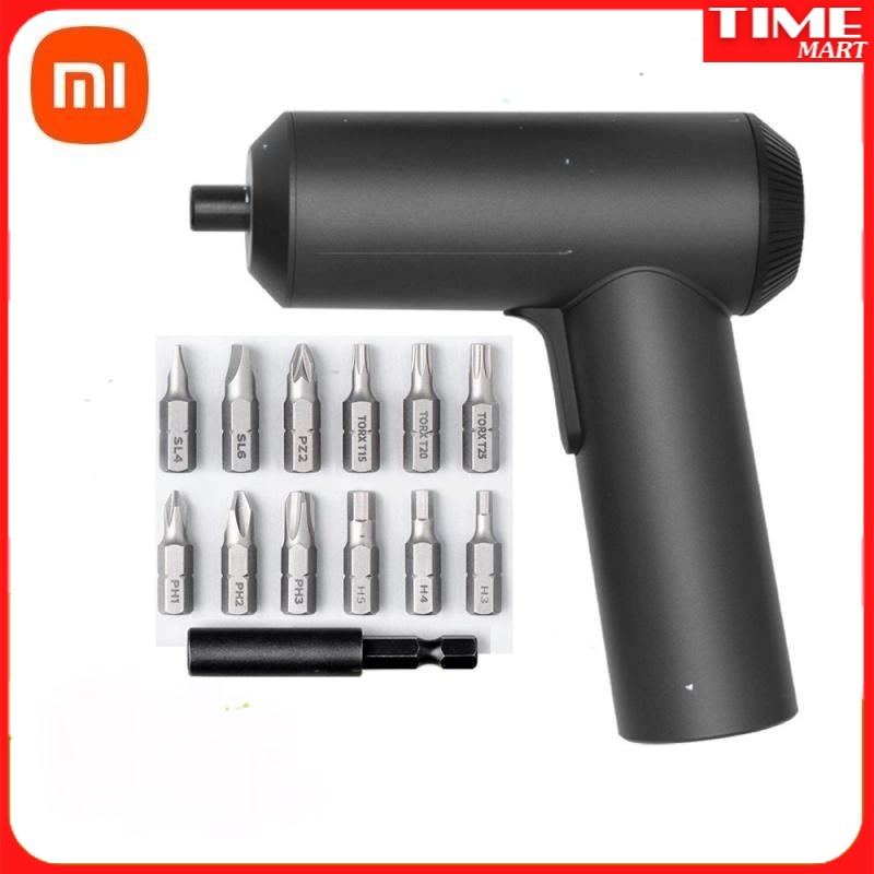 Tua vít điện Xiaomi Mijia kèm 12 đầu vặn dùng pin sạc 2000mAh cao cấp [TIME_MART siêu thị tiện ích gia đình]