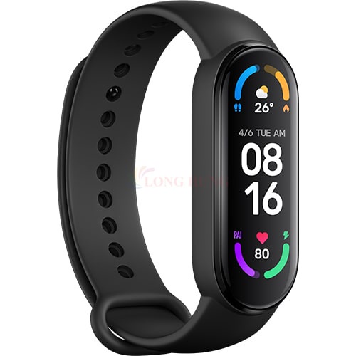 CHINH HANG Vòng đeo tay thông minh Xiaomi Mi Band 6 BHR4951GL XMSH15HM - Hàng chính hãng