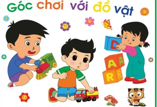 Combo 2 bộ tranh góc mầm non