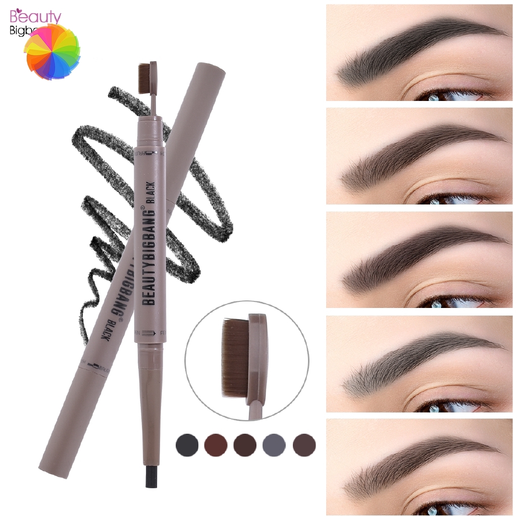 (Hàng Mới Về) Bút Chì Kẻ Lông Mày Beautybigbang Bền Màu Chống Thấm Nước Lâu Trôi