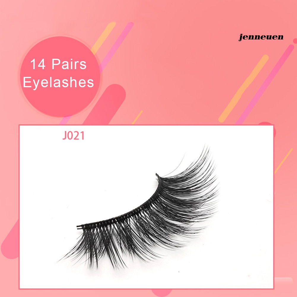 Set 14 Cặp Lông Mi Giả 3D Handmade Dành Cho Nữ