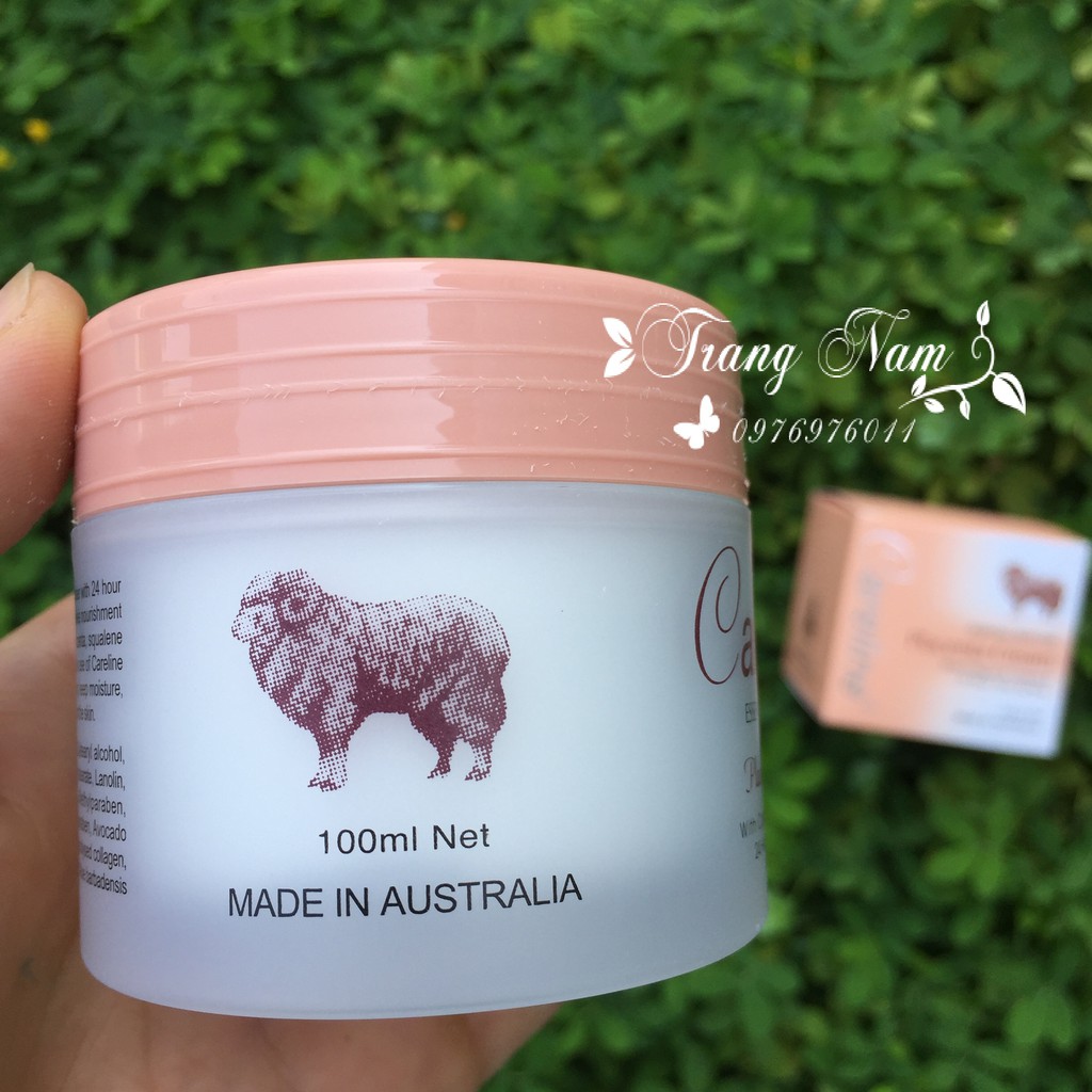 Kem Nhau Thai Cừu Careline Placenta Cream Chống Lão Hóa, 100ml, Màu Cam (Úc)