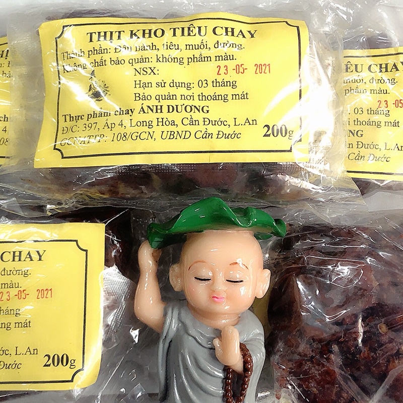 Thịt kho tiêu chay Ánh Dương gói 200gr loại đặt biệt