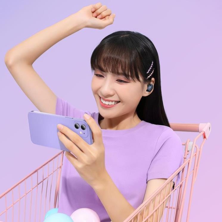 Tai nghe không dây Chính Hãng Baseus Mini Bowie E2 , Âm thanh đỉnh cao , Pin siêu trâu, thiết kế tiện dụng , hiện đại