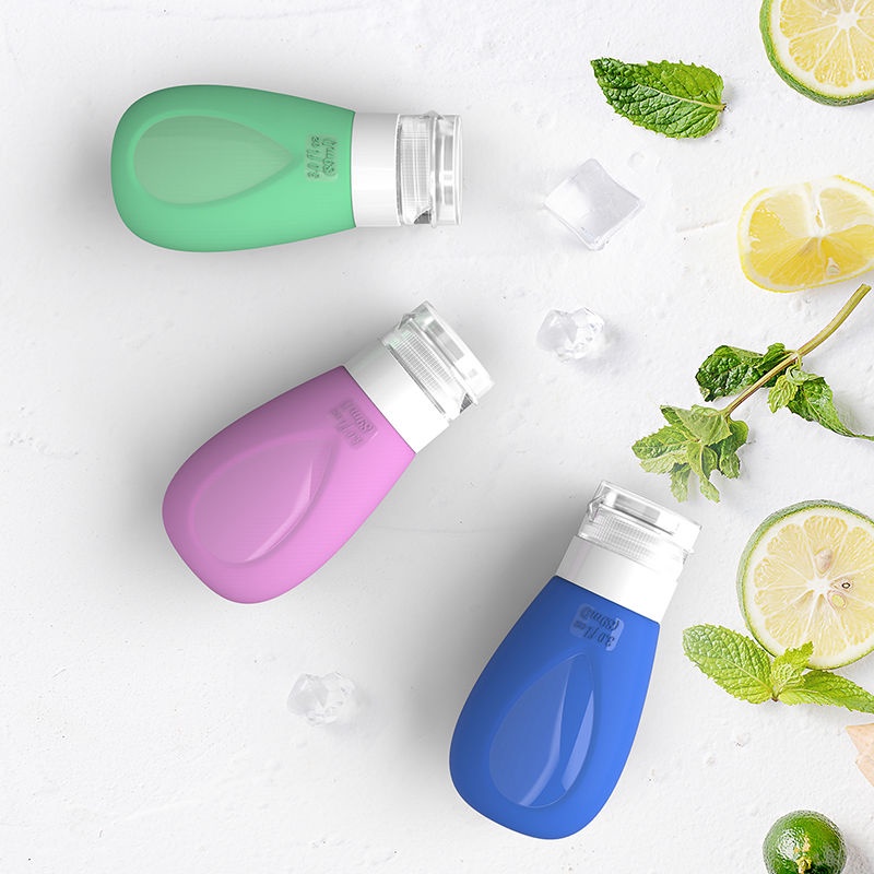 Chai Chiết Dầu Gội/Sữa Tắm Bằng Silicone Nhỏ Gọn Tiện Lợi Dành Cho Đi Du Lịch