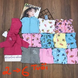 Áo chống nắng cho bé gái size s