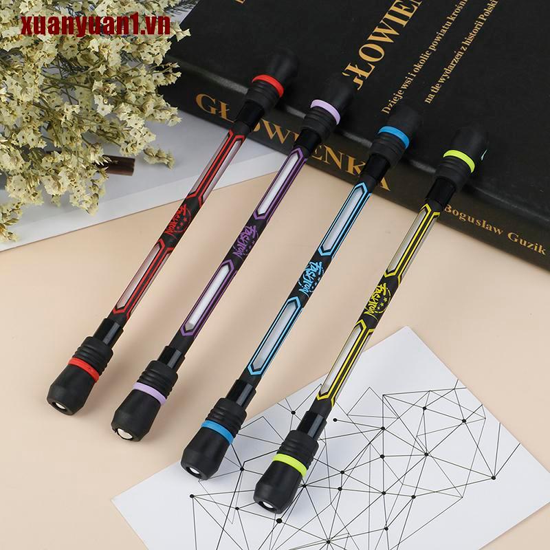 [xuanyuan1] Bút Gel Chơi Game Xoay Sáng Tạo Ngẫu Nhiên Có Đèn Flash