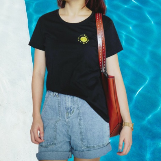 Áo thun họa tiết thêu, Thêu tay (Handmade) nhiều hình thêu, 100% Cotton Sang mịn bởi thợ thủ công Việt Nam