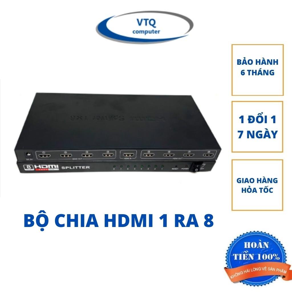 Bộ chia HDMI ra 2 cổng,4 cổng,8 cổng, 1 ra 2, 1 ra 4, 1 ra 8. hàng mạch dài. bảo hành 6 tháng
