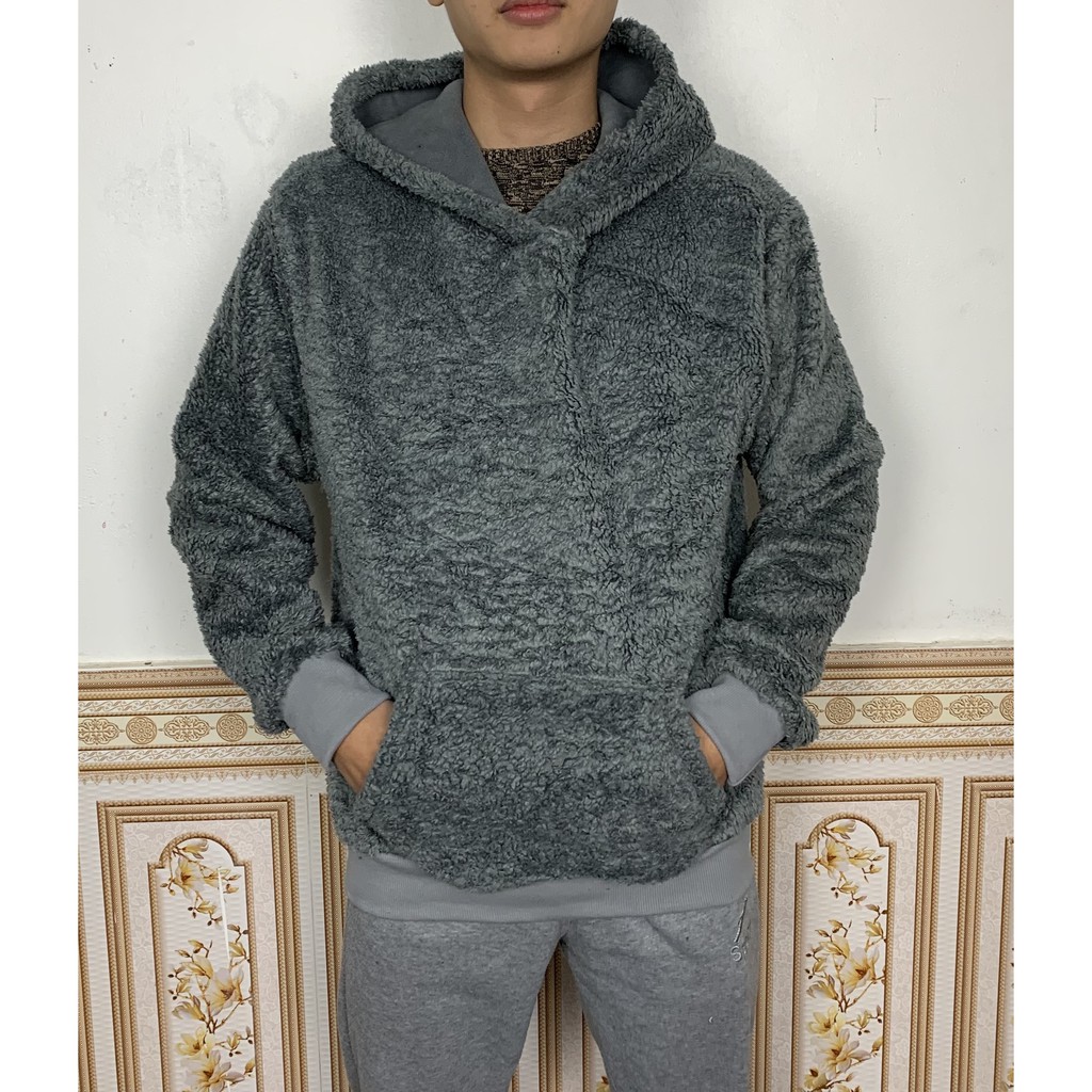 áo hoodie lót lông trẻ em