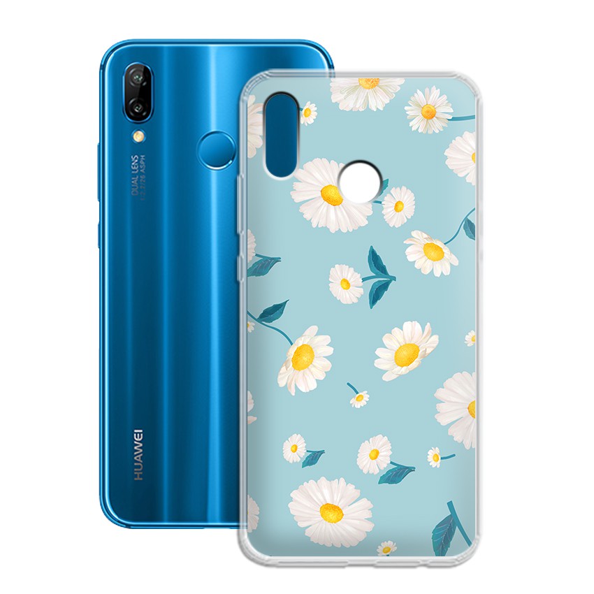 [FREESHIP ĐƠN 50K] Ốp lưng Huawei NOVA 3E in hình hoa cỏ mùa hè độc đáo - 01141 Silicone Dẻo