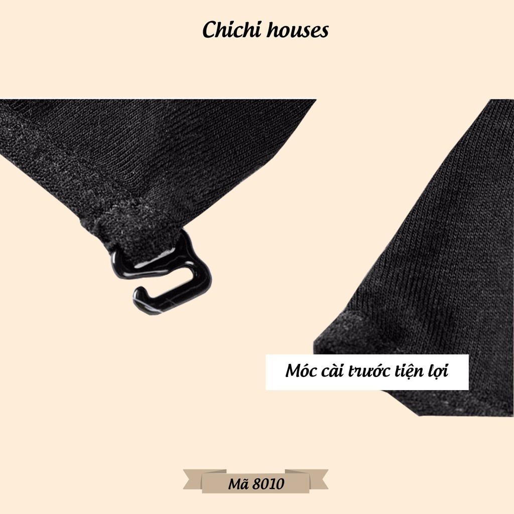 Áo bra cotton cài trước dây mảnh siêu mềm siêu mát mã 8010 | BigBuy360 - bigbuy360.vn