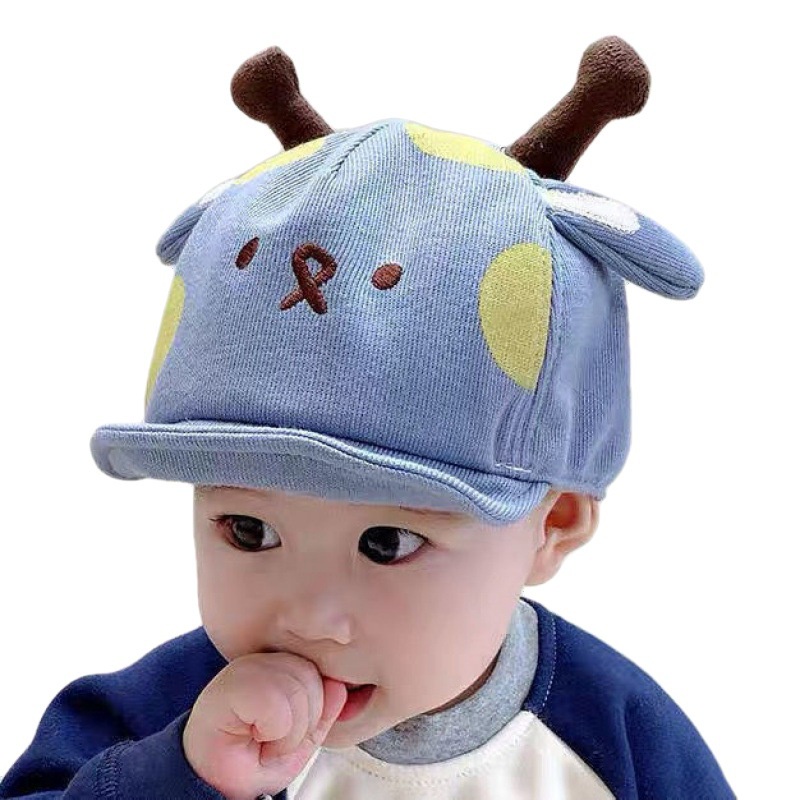 Mũ Lưỡi Trai Mỏng Chống Nắng Thời Trang Xuân Thu Dễ Thương Cho Bé