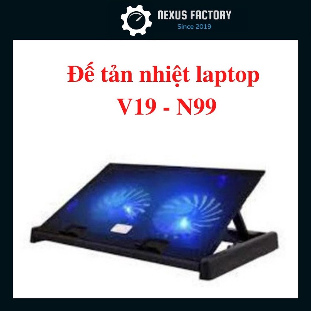 Đế Tản Nhiệt Laptop, Quạt Tản Nhiệt Máy Tính Cooling Pad - Nexus Factory