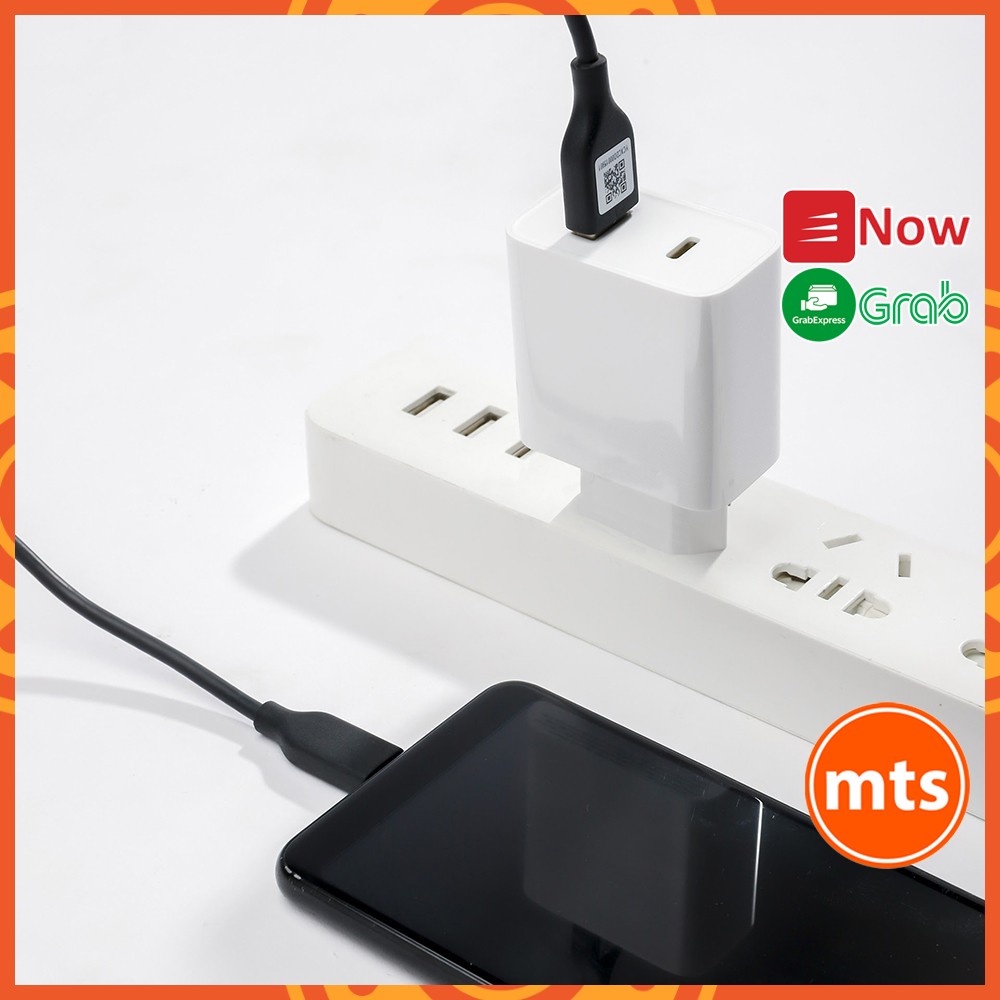 Củ sạc nhanh Xiaomi Mi 33W AD332EU Quốc Tế Wall Charger 2 cổng Type-A Type-C chính hãng  - Minh Tín Shop
