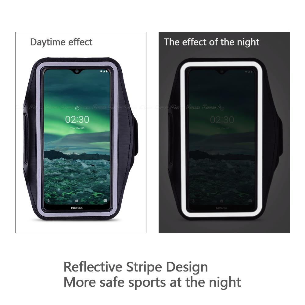 Túi Đựng Điện Thoại Nokia 1.3 1.4 2.1 2.2 2.3 2.4 4.2 Đeo Cánh Tay Khi Tập Thể Thao