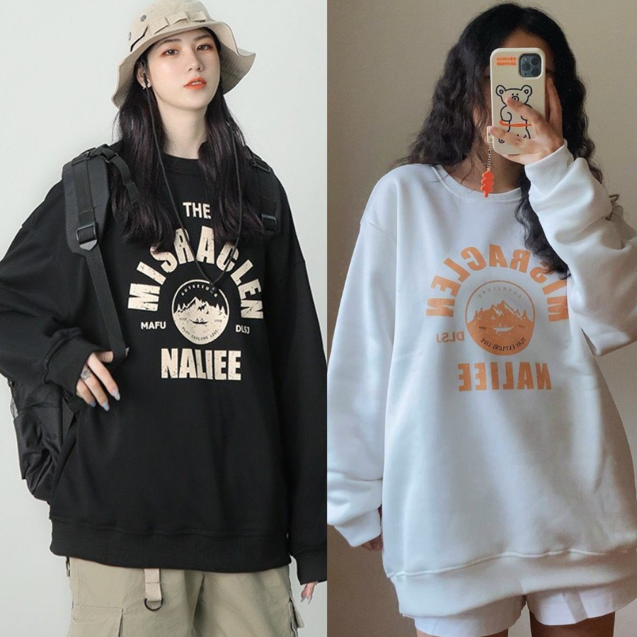 Áo Nỉ Hoodie, Sweater Naliee Dài Tay, Form Rộng - Chất Nỉ Bông Cao Cấp - Phong Cách Hàn Quốc - Hottrend 2021