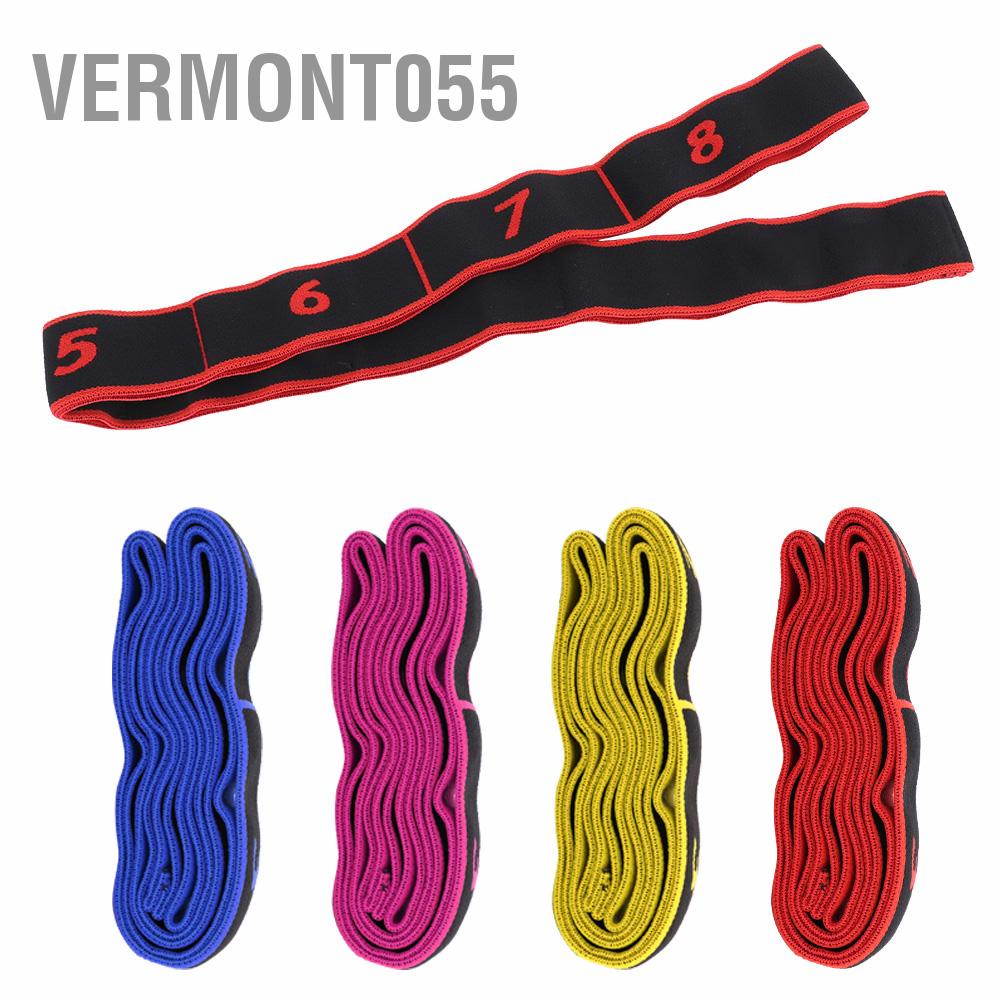 Vermont055 Fitness Elastic Bands Resistance Belt Yoga Sling Exercise Accessory for Training