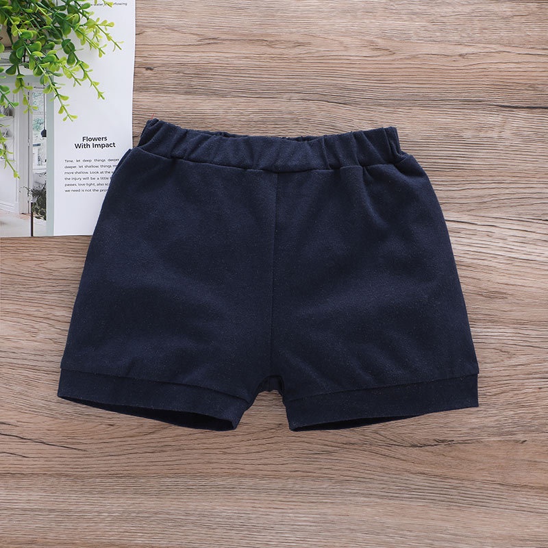 Bộ Đồ 3 Món Quần Áo Bé Trai Body Tay Ngắn Bodysuit Liền Thân Và Quần Ngắn Set Mùa Hè Thời Trang Cho Bé Trẻ em Sơ Sinh 0-24 Tháng