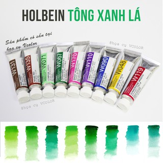 [Mã SKAMLTSM9 giảm 10% đơn 99K] [Rẻ Nhất] Holbein Lẻ Tuýp Lẻ Holbein 5ml - Tông Xanh Lá
