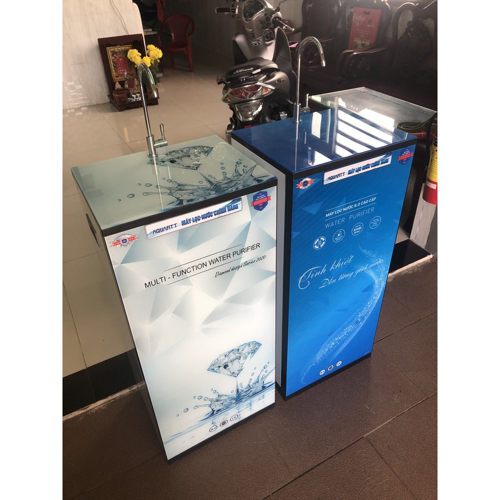 MÁY LỌC NƯỚC NHIỄM MẶN TINH KHIẾT RO 10 LÕI AQUAFITT
