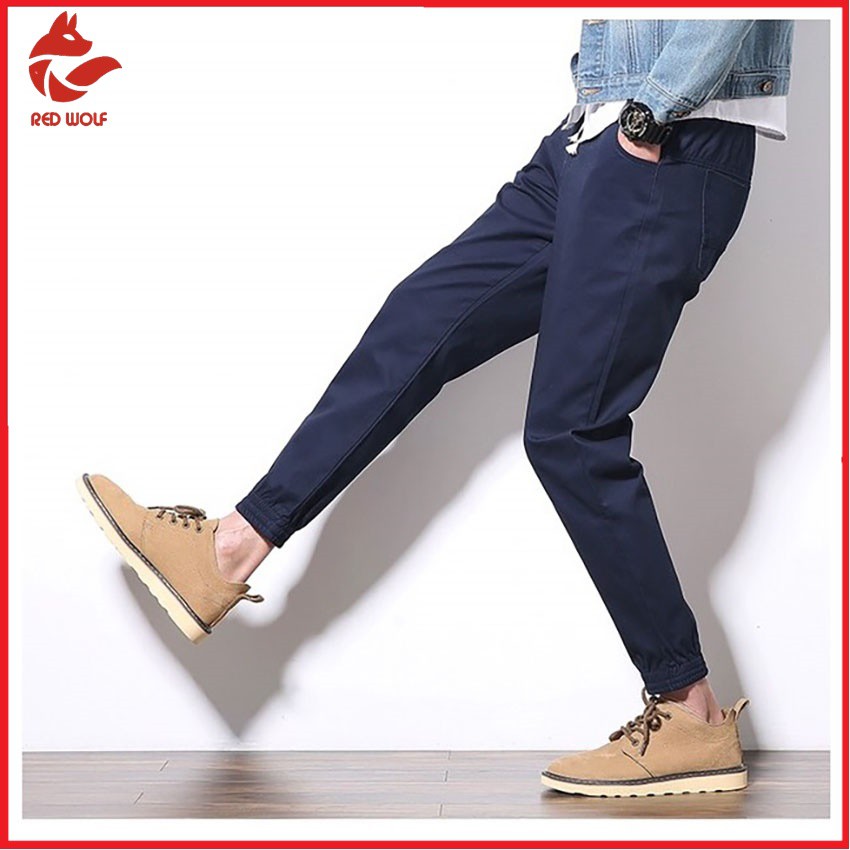 Quần Jogger Nam Kaki Năng Động dáng thể thao, chất kaki dày dặn ống bo chun | BigBuy360 - bigbuy360.vn