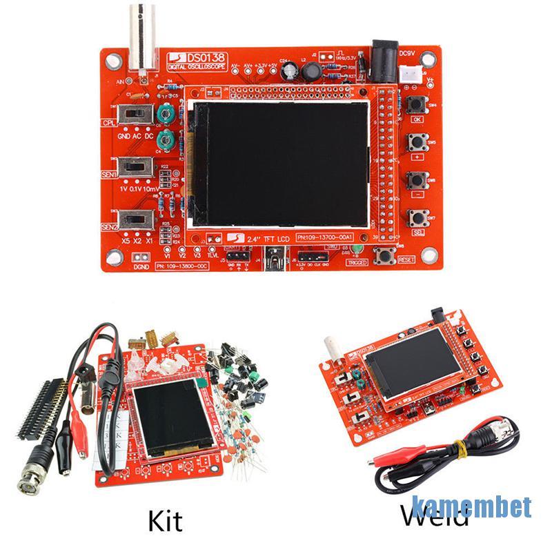 (Bán Chạy * cod) Hộp acrylic Đựng Dao Động Kỹ Thuật Số dso138 2.4 "tft smd diy