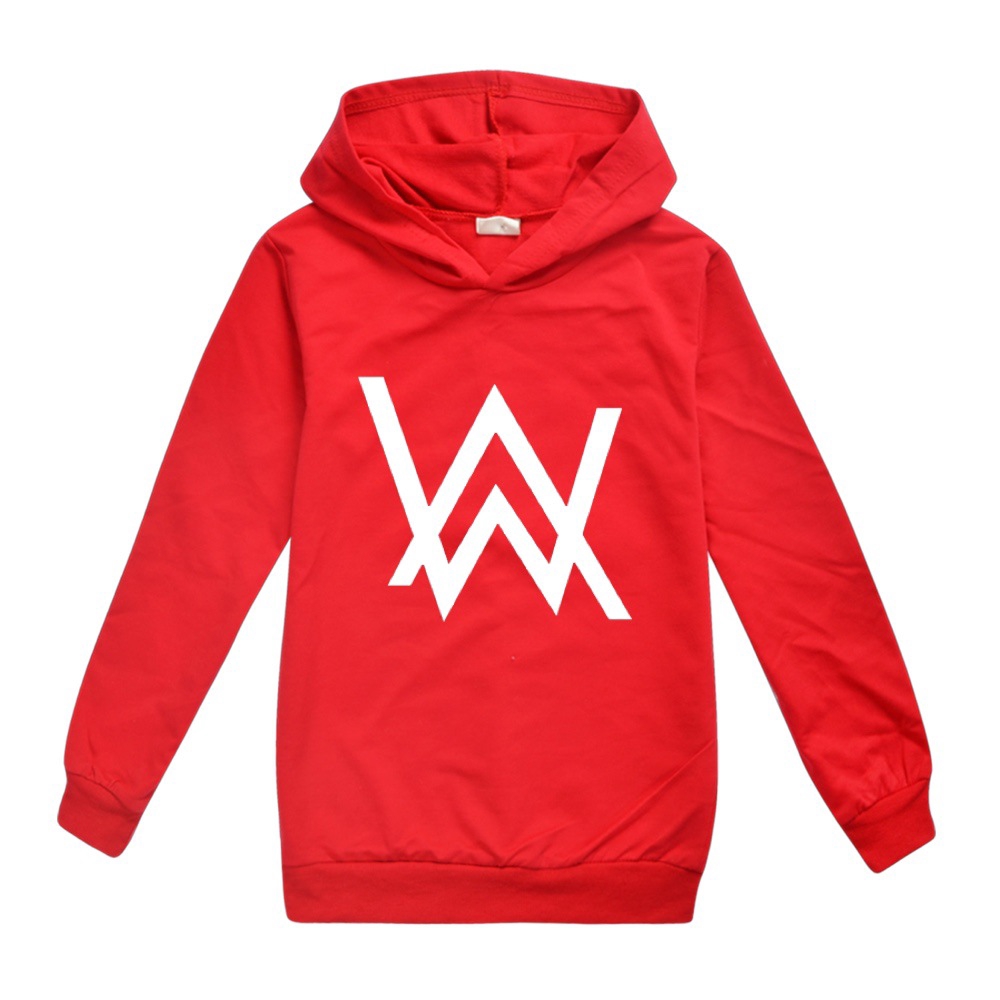 Áo Hoodie Dài Tay In Hình Alan Walker Thời Trang Dành Cho Trẻ Nhỏ