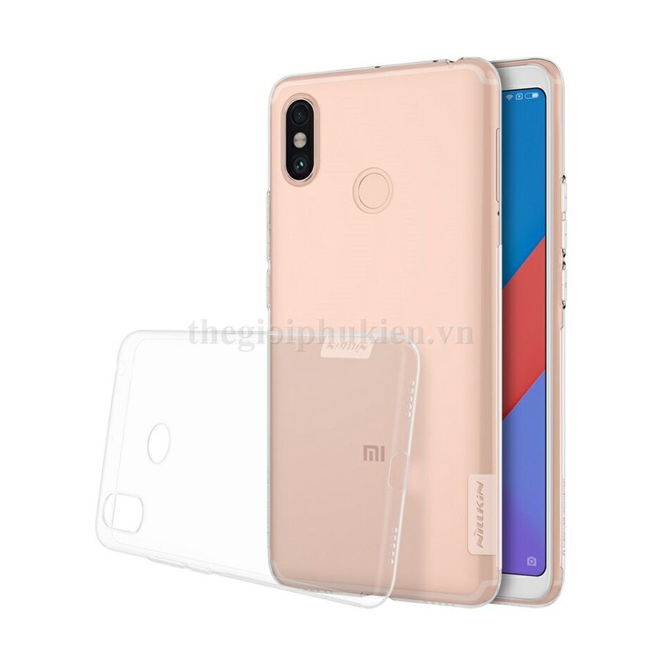 Ốp lưng dẻo Nillkin cho Xiaomi Mi Max 3 Silicon Trong suốt