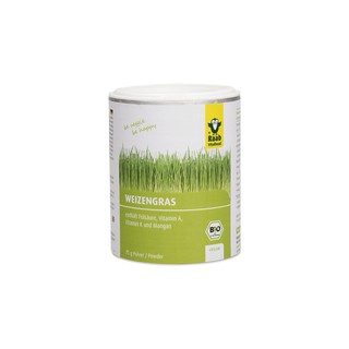 BỘT CỎ LÚA MỲ HỮU CƠ RAAB VITALFOOD (75g) - Organic Wheat Grass