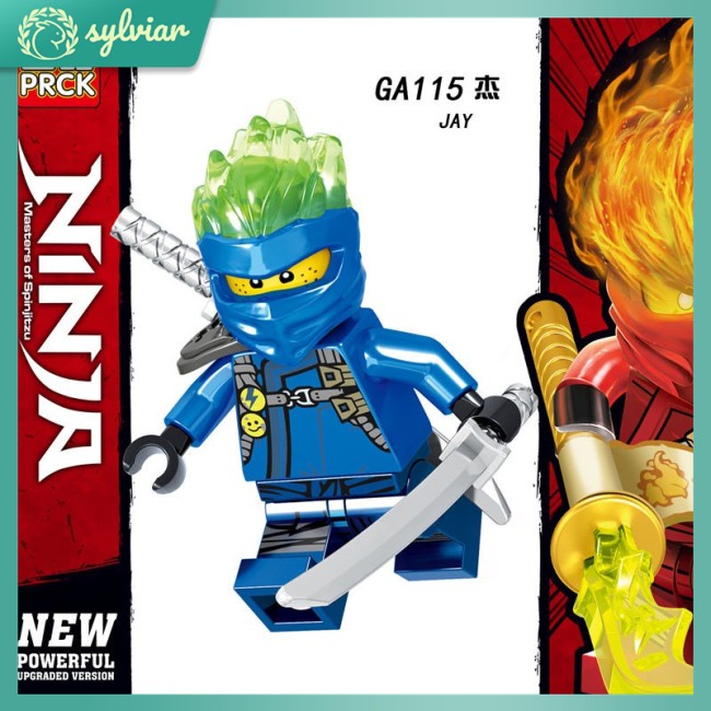 Mô Hình Đồ Chơi Lego Ninjago Mini Tương Thích Với Ninja Go / Jay Zame Kai GA115-122
