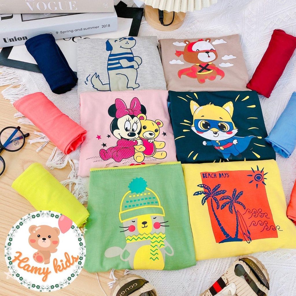 Bộ Minky Mom Chính Hãng Dài Tay Bé Trai Bé Gái Thun Lạnh Ráp Ngực Áo Độc Đáo Thu Đông Bé Từ 0-5 Tuổi Dưới 20kg-Hamykids