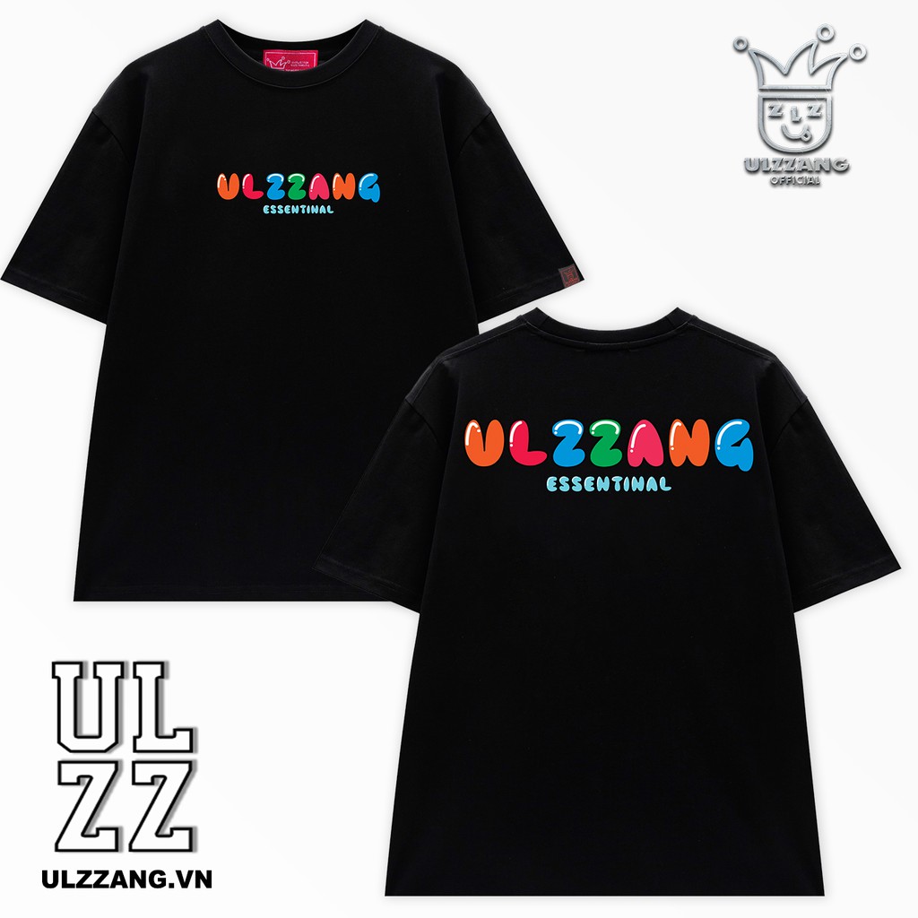 Áo thun tay lỡ local brand ULZZ ulzzang balloon dành cho nam nữ form dáng rộng U-10