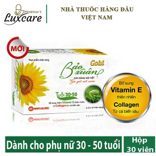 VIÊN UỐNG BẢO XUÂN GOLD – CÂN BẰNG NỘI TIẾT, GÌN GIỮ NÉT XUÂN