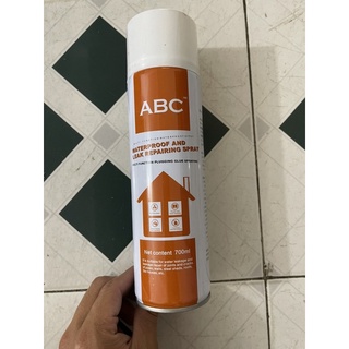 Chai xịt 700ml nhựa đường chống thấm, chống dột mái nhà waterproof spray Polyurethane, màu trắng